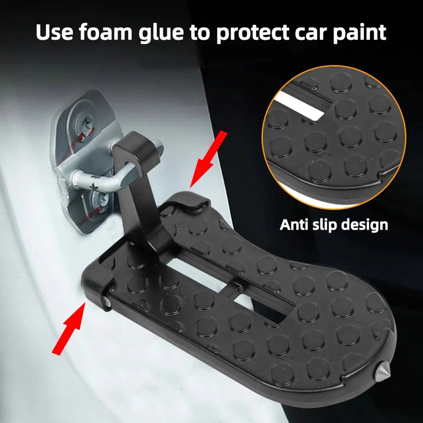 Foldable Car Door Step Pedal