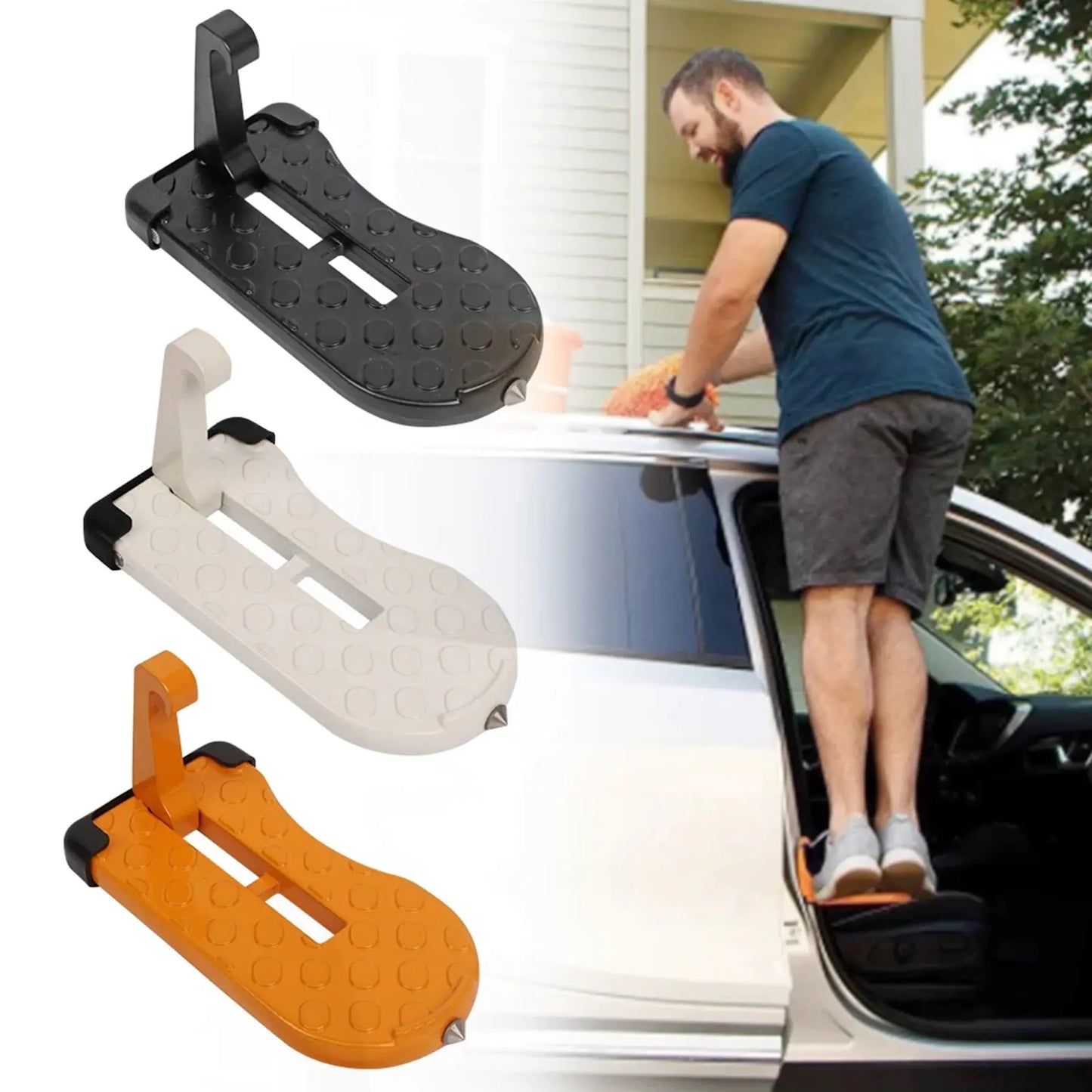 Foldable Car Door Step Pedal