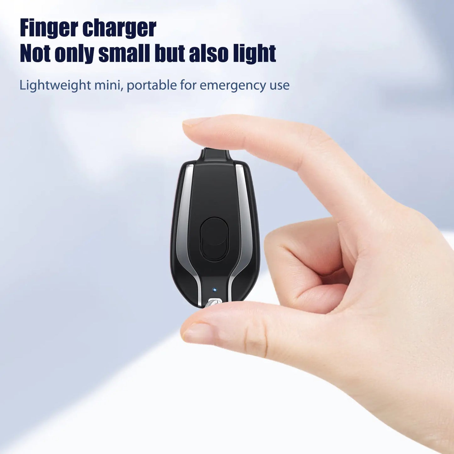 Portable Keychain Charger Type-C