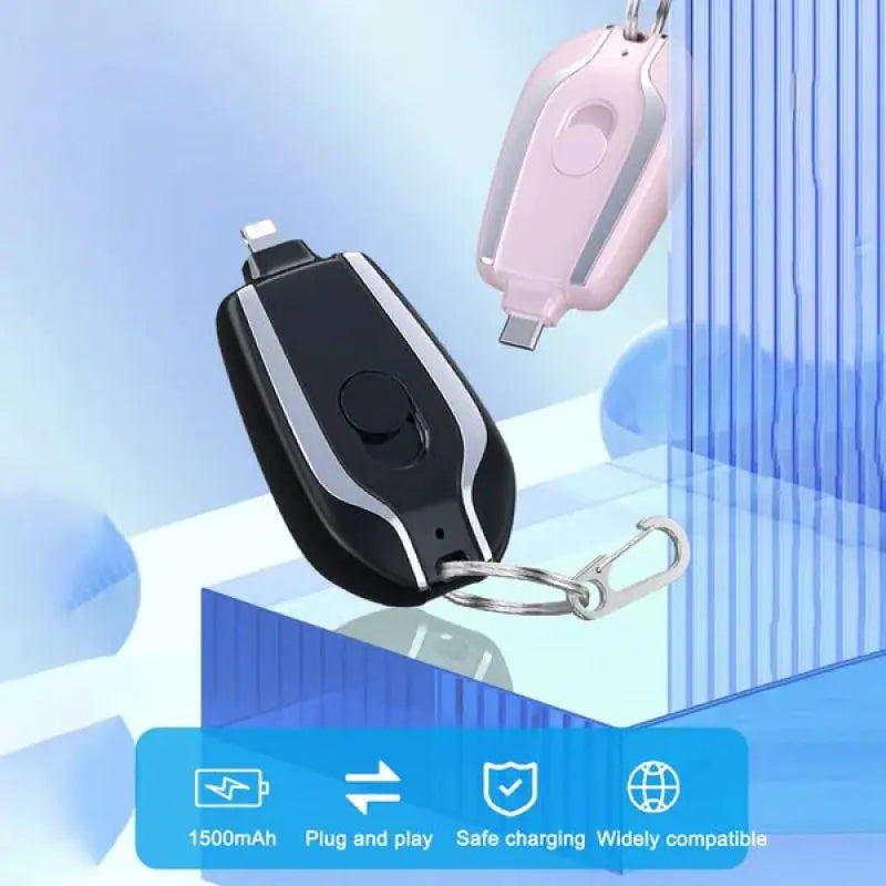 Ultra-Convenient Keychain Power Bank