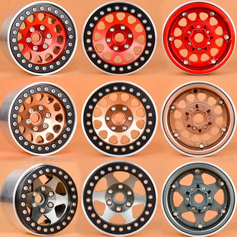 Aluminum Alloy 1.9 Beadlock Wheel Rim