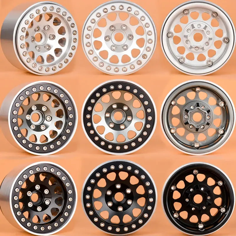 Aluminum Alloy 1.9 Beadlock Wheel Rim