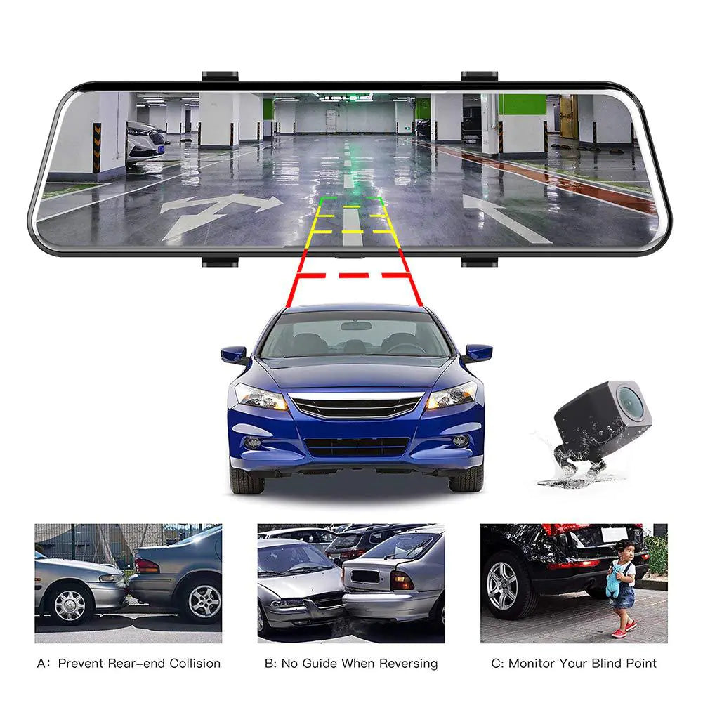 1080P Car Mirror Dash Cam DVR