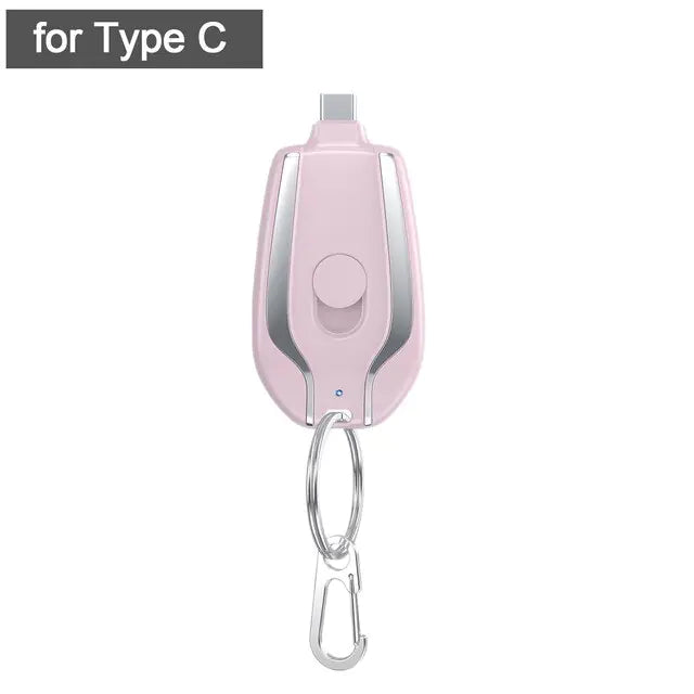 Portable Keychain Charger Type-C