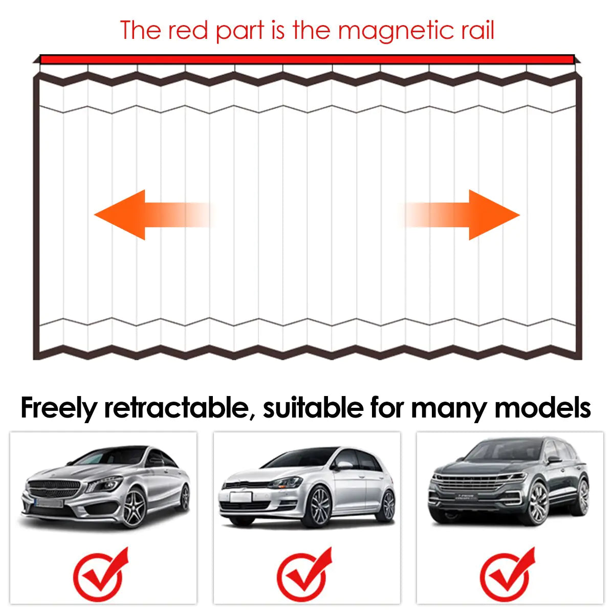 Magnetic Side Window Curtain