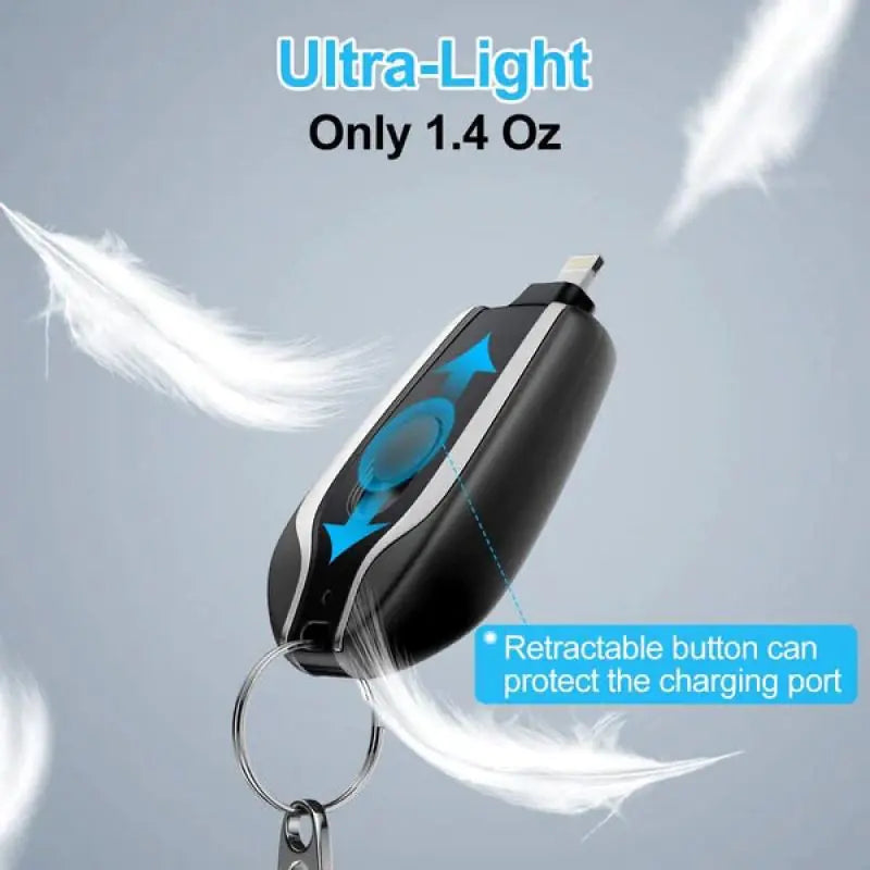 Ultra-Convenient Keychain Power Bank