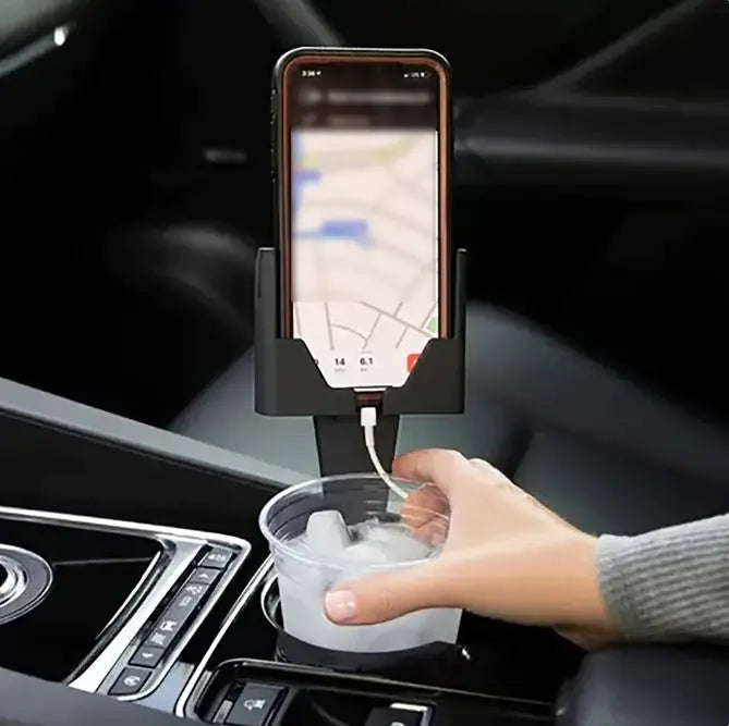 SeatLuxe™ Phone Dual Use Cup Holder