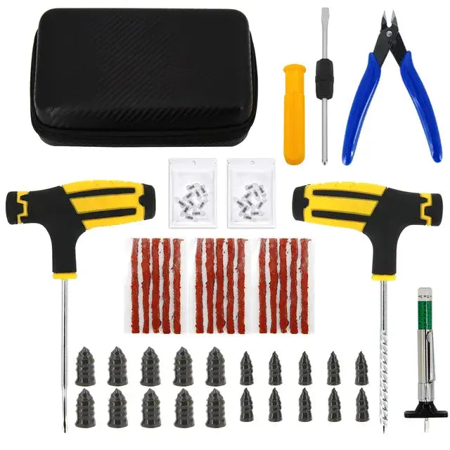 Car Tire Repair Tool Kit